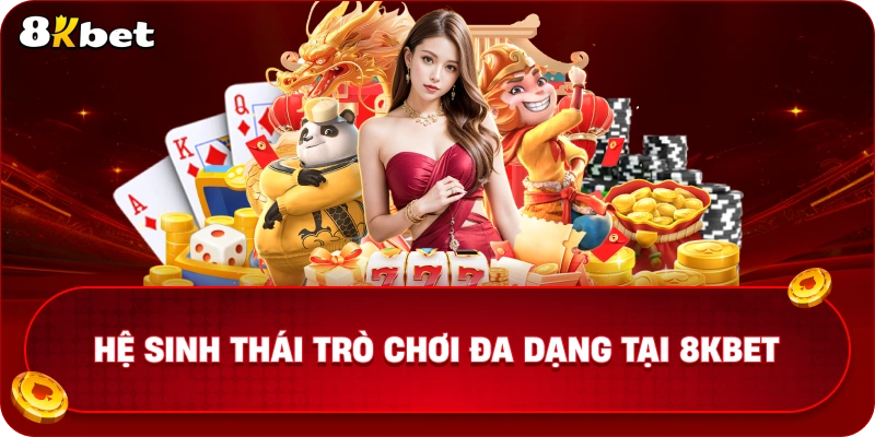 Hệ Sinh Thái Trò Chơi Đa Dạng Tại 8KBET
